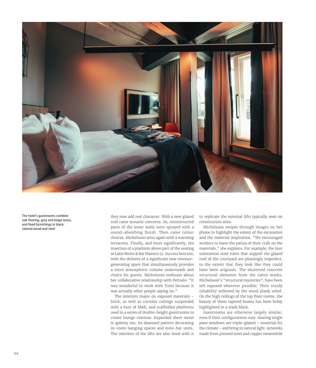 Sleeper Magazine feature on Hotel Mestari, Helsinki, page 2