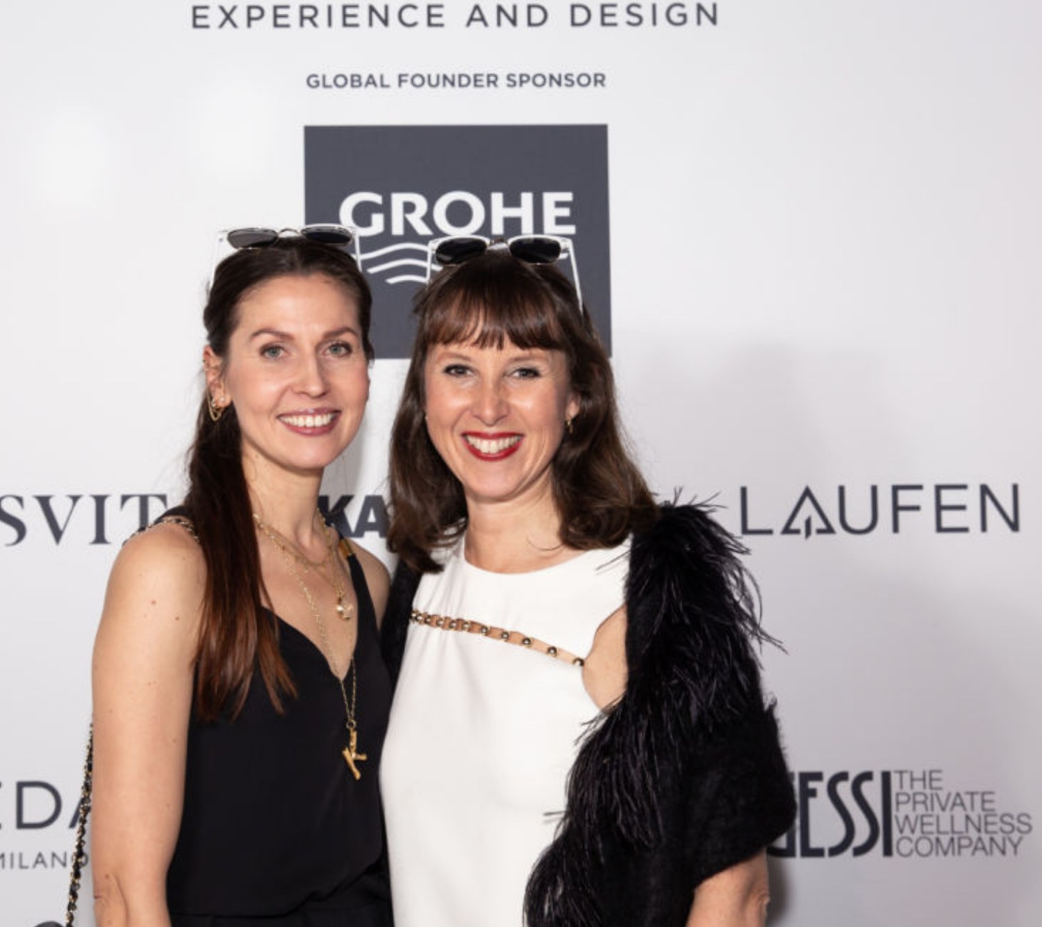 Kristiina Michelsson and Kristiina Ketonen of Studio Arcibella at the AHEAD Awards for Hospitality Experience and Design